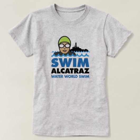 WWS Swim Alcatraz T-Shirt (Design voorkant)