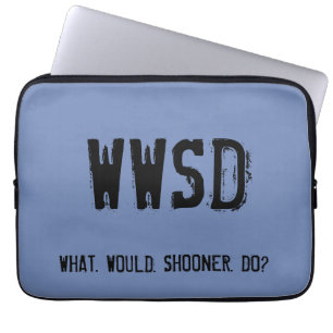 WWSD-laptophoes - meerdere stijlen en kleuren Laptop Sleeve