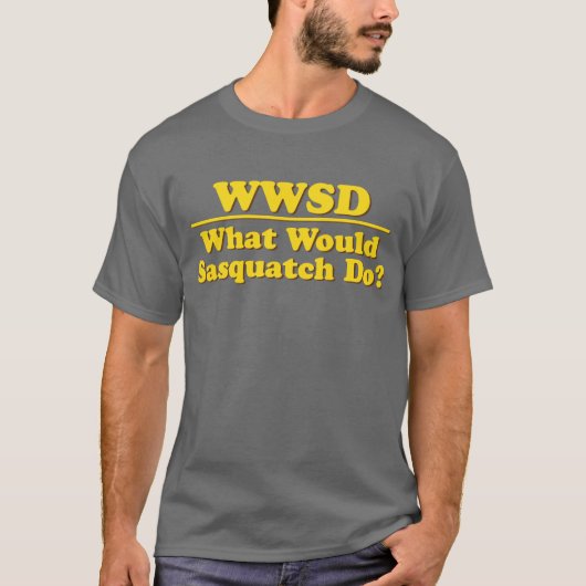 WWSD? T-SHIRT (Voorkant)