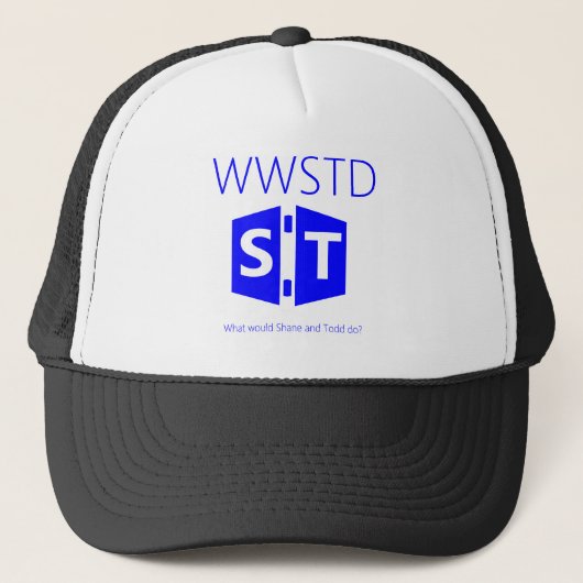 WWSTD - Wat zou Shane en Todd doen Trucker Pet (Voorkant)