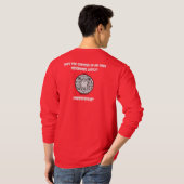 WWTNPODCAST Kerstshirt T-shirt (Achterkant volledig)