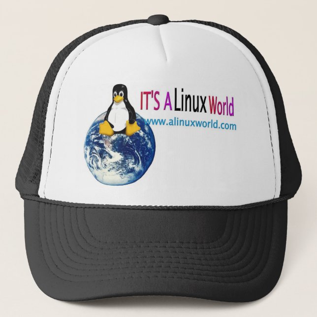 www.alinuxworld.com Linux-pet Trucker Pet (Voorkant)