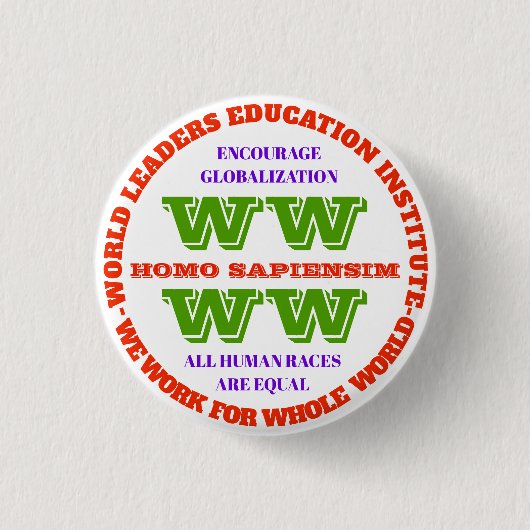 WWW-BUTTON RONDE BUTTON 3,2 CM (Voorkant)