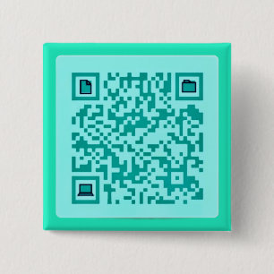 www.dieteticwellness.org QR-codeknop Vierkante Button 5,1 Cm