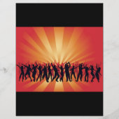 www_Garcya_us_dans disco people vector Flyer (Voorkant)