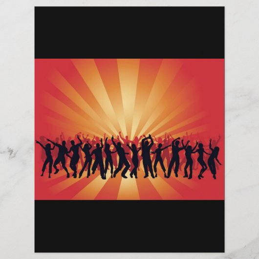 www_Garcya_us_dans disco people vector Flyer (Voorkant)