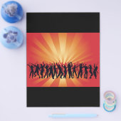 www_Garcya_us_dans disco people vector Flyer (Enkel)