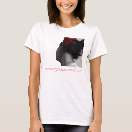 www.mypapersoul.com logo t-shirt (Voorkant)