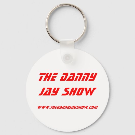 www.thedannyjayshow.com, het Danny Jay Show Sleutelhanger (Voorkant)