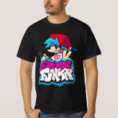 " www.trochoi.net FRIDAY NACHT FUNKIN" T-shirt (Voorkant)
