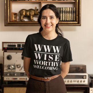 WWW - Wijze, waardig, gastvrij T-shirt