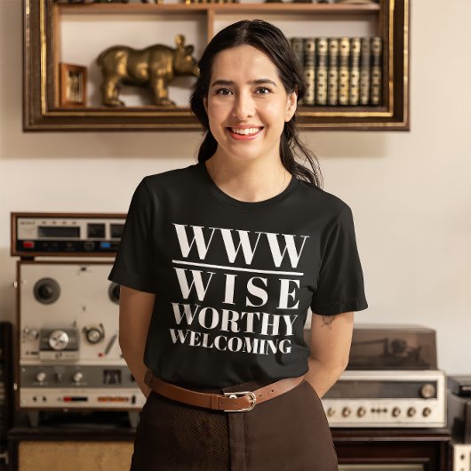 WWW - Wijze, waardig, gastvrij T-shirt