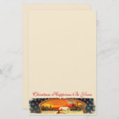  WWWI-kerstavond Briefpapier (Voorkant / Achterkant)