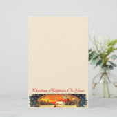  WWWI-kerstavond Briefpapier (Staand voorkant)