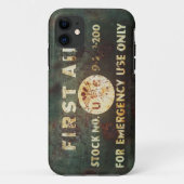 WWWII First Aid iPhone 5 Hoesje (Achterkant)