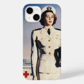  WWWII Navy Nurse Case-Mate iPhone Case (Achterkant)