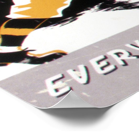  WWWII "Niet knijpen" honkbal Poster (Hoek)