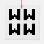 WWWW | LOL Japan Internet Slang Keramisch Ornament (Achterkant)