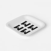 WWWW | LOL Japan Internet Slang Papieren Bordje (Gebogen)