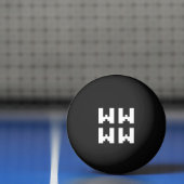 WWWW | LOL Japan Internet Slang Ping Pong Ball (Net)