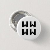 WWWW | LOL Japan Internet Slang Ronde Button 3,2 Cm (Voorkant /achterkant)
