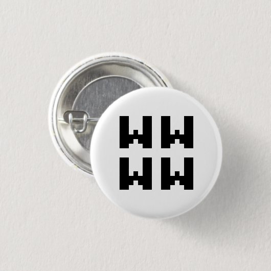 WWWW | LOL Japan Internet Slang Ronde Button 3,2 Cm (Voorkant /achterkant)
