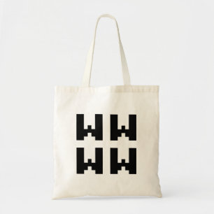 WWWW LOL Japan Internet Slang Tote Bag