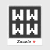 WWWW | LOL Japanse Internet Slang Sticker (Vel)