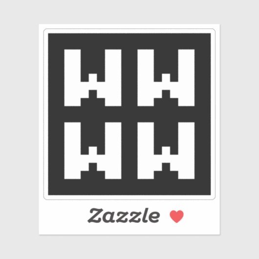 WWWW | LOL Japanse Internet Slang Sticker (Vel)