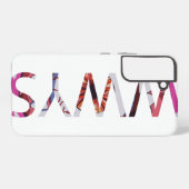 WWYS 1-regelige verticale tekst Samsung Galaxy Hoesje (Achterkant horizontaal)