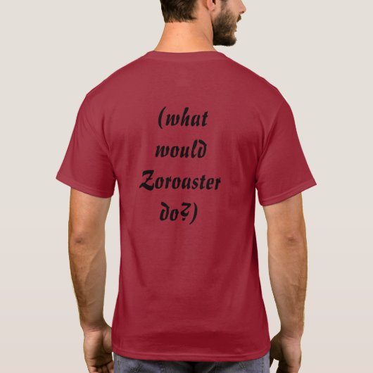 WWZD? T-SHIRT (Achterkant)