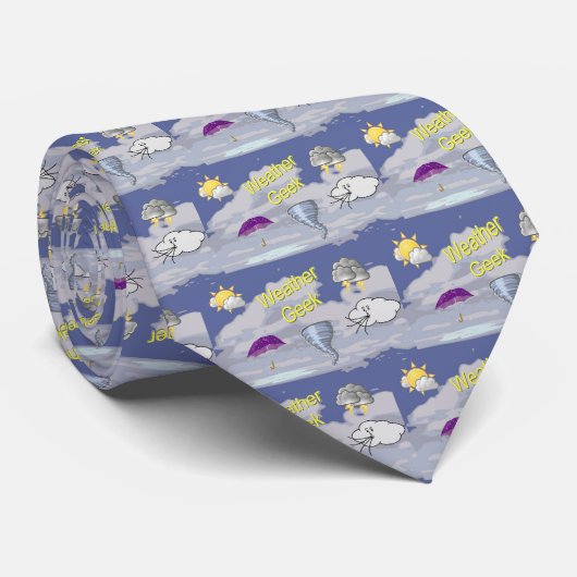 WX Geek Stropdas (Opgerold)