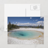 WY, Yellowstone National Park, West Thumb Geyser Briefkaart (Voorkant / Achterkant)