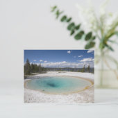 WY, Yellowstone National Park, West Thumb Geyser Briefkaart (Staand voorkant)