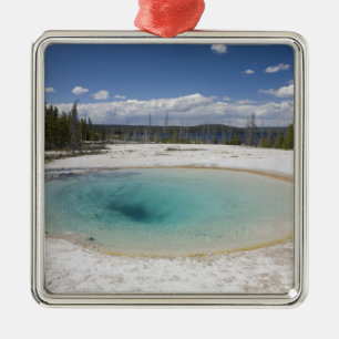WY, Yellowstone National Park, West Thumb Geyser Metalen Ornament