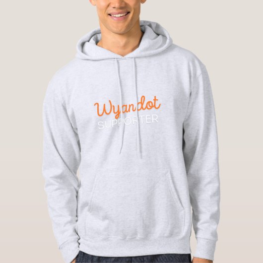 Wyandot Supporter Hoodie (Voorkant)