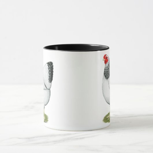 Wyandotte:  Columbian Hen Mok (Midden)