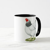 Wyandotte:  Columbian Hen Mok (Voorkant rechts)