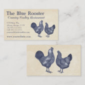 Wyandotte Kippen  Land Boerderij Charm Visitekaartje (Voorkant / Achterkant)