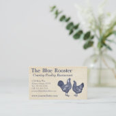 Wyandotte Kippen  Land Boerderij Charm Visitekaartje (Staand voorkant)