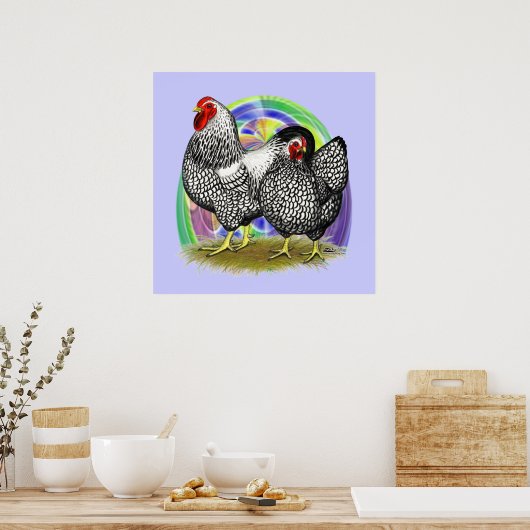 Wyandotte: Paaseihaar Poster (Keuken)