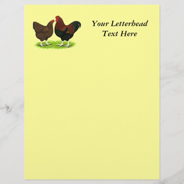Wyandotte: Partridge Pair (Voorkant)