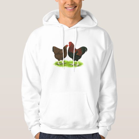Wyandotte: Partridge Pair Hoodie (Voorkant)