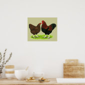 Wyandotte: Partridge Pair Poster (Keuken)