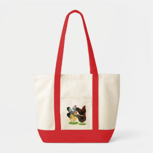 Wyandotte: Rooster-evaluatie Tote Bag