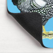 Wyandottes Silver-laced Pair Muismat (Hoek)