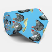 Wyandottes Silver-laced Pair Stropdas (Opgerold)