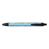 Wyandottes Silver-laced Pair Zwarte Inkt Pen (Achterkant)