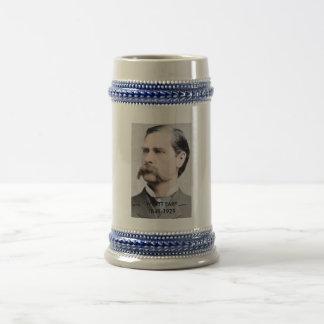 Wyatt Earp Commemerative Beer Stein Bierpul