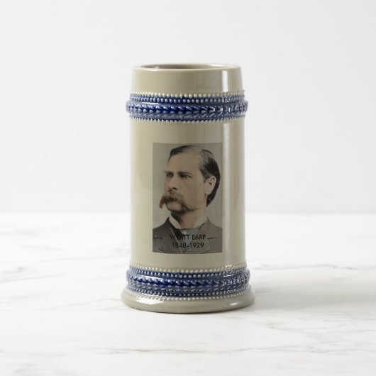 Wyatt Earp Commemerative Beer Stein Bierpul (Center)